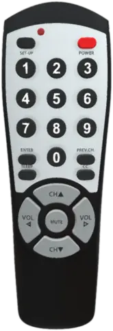 BrightStar BR100B Universal TV Remote