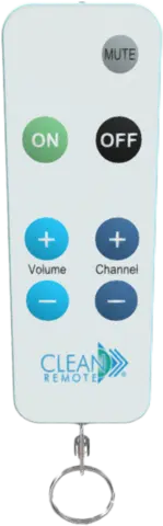 Clean Remote CRKC1 Keychain Remote for LG Healthcare TVs